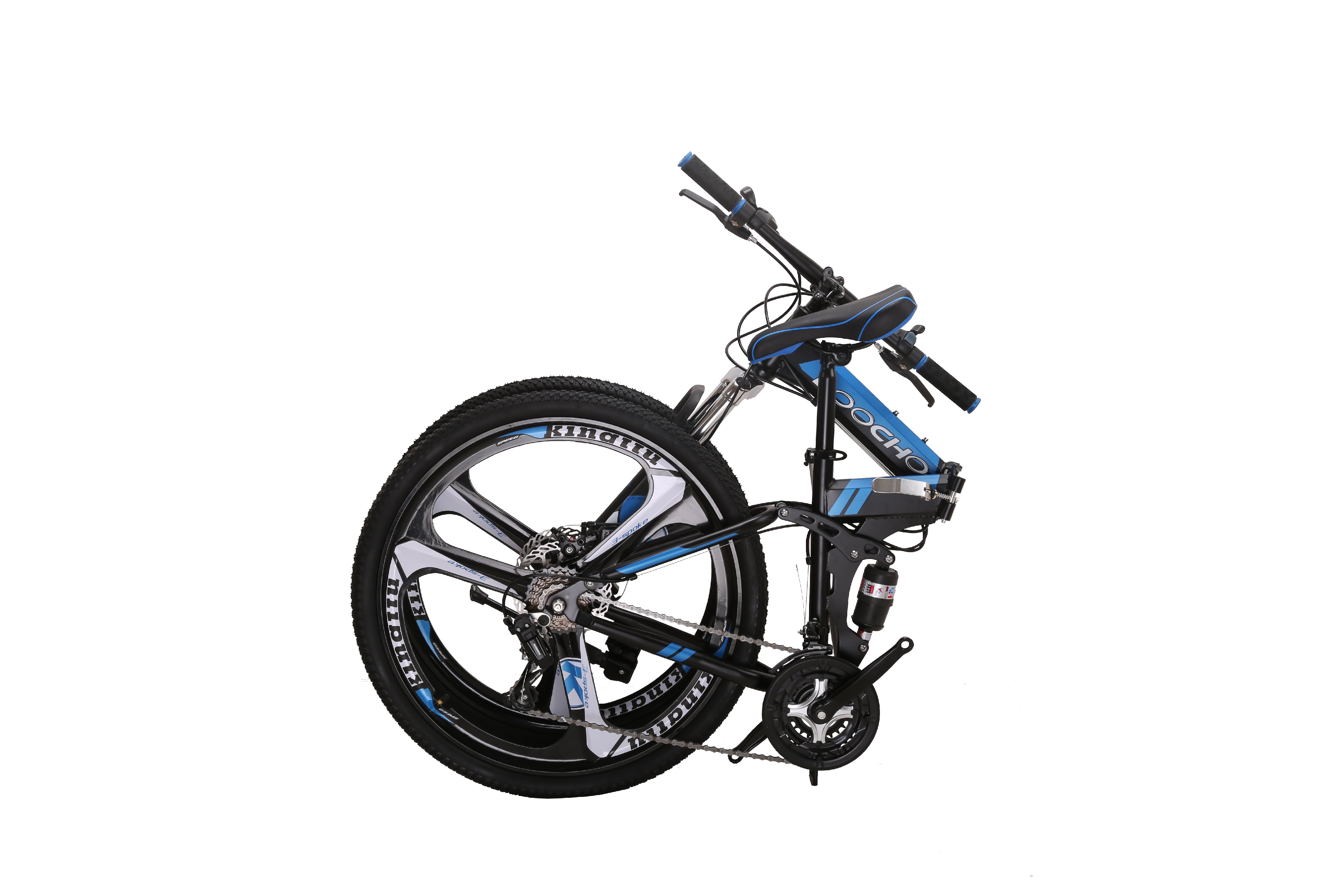 dual suspension foldable 21 speed mountain bike
