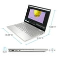 thumbnail image 6 of HP ENVY x360 15 Premium 2-in-1 Laptop 15.6" FHD IPS Touchscreen 11th Gen Intel Quad-Core i5-1135G7 16GB DDR4 1TB SSD Backlit Keyboard Fingerprint Reader HDMI USB-C B&O WiFi6 Win10 Silver, 6 of 7