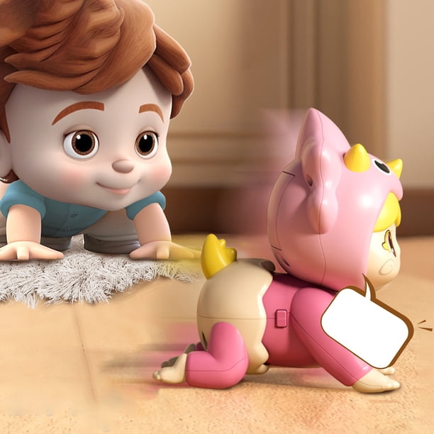Juguete para Niños Dinosaurio Que Gatea para Bebés XWSHYW Divertido Aprende a Hablar