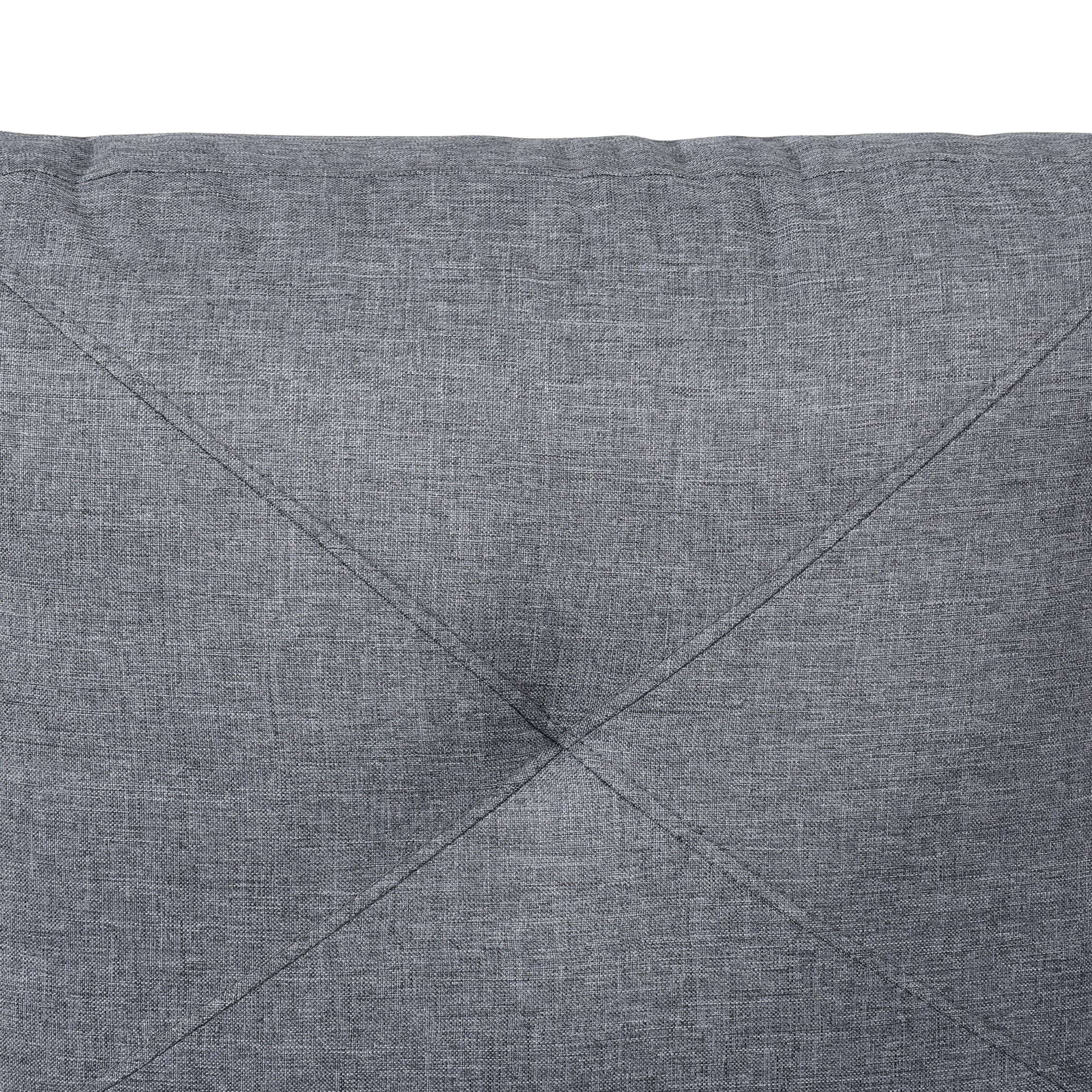 MAYEERTY 66.5" Linen 3-Piece Living Room Sofa Set，Gray