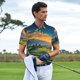 thumbnail image 3 of Balery Sunflowers At Sunset Camisa Polo de Hombre con Estampado, de Manga Corta y Tejido Medio, Camisa Tipo Golf Polo-4X-Large, 3 of 6