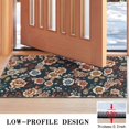 thumbnail image 3 of Pioneer Flower Floral Print Pattern Door Rugs,Washable Non Slip Door Mats Indoor,Decorative Door Mats,Entry Mat Indoor for Entrance,Bedroom,Kitchen,Bathroom,17"x30", 3 of 6
