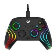 PDP Afterglow Wave Wired Controller: Black For Xbox Series X|S, Xbox One & Windows 10/11