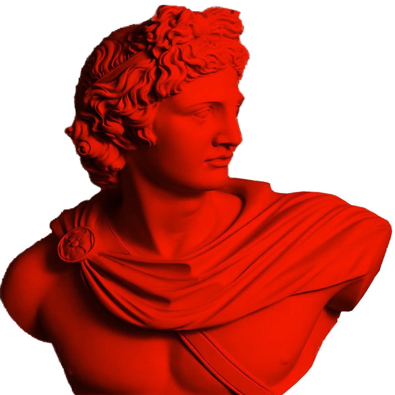 Apollo Greek Ancient Sculpture home decor 120-140 CE Canadian Furniture.