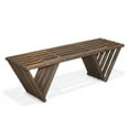 thumbnail image 1 of GloDea GloDea Bench X60, Espresso Brown, 1 of 1