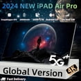 thumbnail image 2 of Tableta iPad Air Pro original nueva versión global de 11 pulgadas HD 4K Android 13 16 GB + 1 T 20000 mAh 5G Dual SIM Bluetooth WiFi GPS Tablet, 2 of 5
