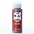 thumbnail image 3 of (4 pack) FolkArt Metallic Acrylic Craft Paint, Metallic Finish, Antique Copper, 2 fl oz, 3 of 12