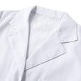 thumbnail image 4 of OOKWE Womens Single Breasted Lab Coat Medical Doctor Blouse Student Scientific Nurse Cosplay Notched Lapel Collar Jacket with Pockets, 4 of 17