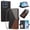 Black, variant on for Motorola Moto G 2026 Wallet Case Crossbody Strap, 3 Card Holders Kickstand Shockproof TPU Shell PU Leather Magnetic Closure Protective Flip Folio Cover Women Men Wrist Strap, Lightpurple