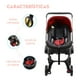 thumbnail image 3 of Carriola Convertible 2 en 1 Con Autoasiento Para Paseo Color Rojo, 3 of 5