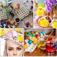 thumbnail image 4 of 60pcs Easter Fur Chicks Fluffy Chenille Chicks Soft Plush Toys Easter Chicks Figurines 3cm Kids Diy Easter Egg Bonnet Decor Chick Plush, 4 of 5