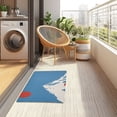 thumbnail image 4 of Yayeee Doormat for Indoor Entrance 32" x 20" Non Slippery Floor Rug, Snow Mountain, 4 of 8