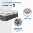 thumbnail image 4 of Colchón Matrimonial Restonic Moon + Almohadas Standar + Complemento, 4 of 8