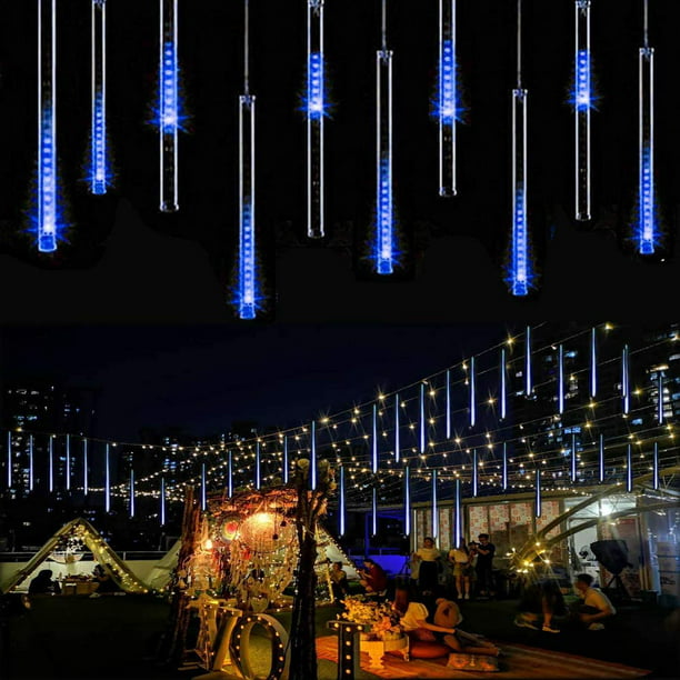 Purtuemy Meteor Shower Lights, Decorative Outdoor Lights For Trees