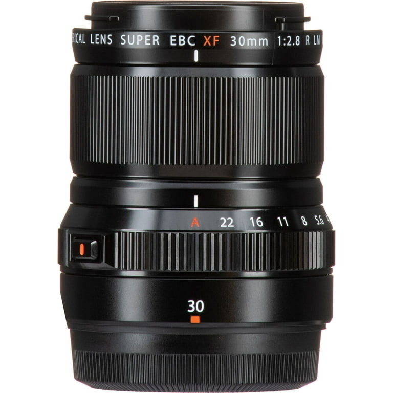 FUJIFILM XF 30mm f/2.8 R LM WR Macro Lens 16792576 - 8PC Accessory