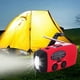 thumbnail image 3 of Emergency radio, portable solar powered, hand cranked solar powered rechargeable radio red, 3 of 5