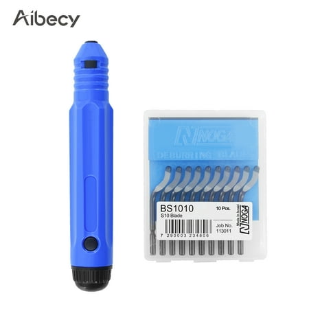 

Aibecy 3D Printer Trimming Tool Model Trimming Kni-fe Scraper Deburring Polishing Cutter with 10 Replacement
