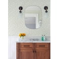thumbnail image 2 of 3122-10514 Nunkie Sardine Wallpaper with Playful Coastal Charm in Sage Green Off White Colors Coastal Style Prepasted Acrylic Coated Paper, 2 of 3