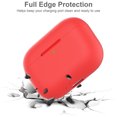 thumbnail image 2 of Case Cover Silicone Protective Skin Airpods Accessories Kits Red For AirPods Pro, 2 of 7
