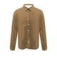 thumbnail image 4 of pstuiky Camisas casuales de manga larga para hombre, Camisa de manga larga con cuello estampado, informal y cómoda, para hombre. Tops casuales para hombres s, 4 of 5