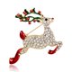 thumbnail image 1 of Broche de Navidad de alfileres de solapa de cuello GeweYeeli JR0793-08, 1 of 7