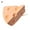 S, variant on opvise Pet Rabbit Hamster Cheese Shape Teeth Grinding Mineral Calcium Molar Stone Toy S