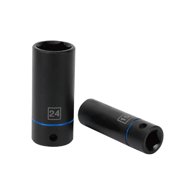 Hyper Tough 9-Piece 1/2 in Drive Deep Metric Impact Socket Set