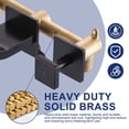 thumbnail image 2 of Wowow Modern Double Handle Wall Mounted Bathroom Faucet with Waterfall Spout in Oil Rubbed Bronze, 2 of 8