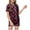 Black, variant on Sunnyoo Pajamas for Girls Floral Satin Nightwear Sleepwear, 2-Piece, Sizes 2-13T