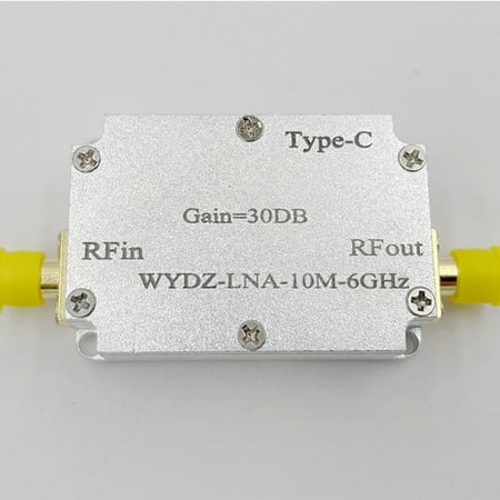 

10M-6GHz low noise ALF gain 20/30/40DB high flatness LNA RF signal driver