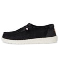 thumbnail image 4 of Zapatillas de Encaje de Crochet Negras Wendy para Mujer HEYDUDE Talla 6 M, 4 of 7