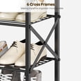 thumbnail image 5 of YATINEY Zapatero de 10 Niveles, Organizador de Almacenamiento de Zapatos, Estante para Zapatos de Gran Capacidad con Capacidad para 40 Pares de Zapatos, Duradero y Estable, para Entrada, Pasillo, Arma, 5 of 5