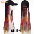 thumbnail image 1 of Meifan peluca larga sintética con gorro de Hip Hop con pelo trenzado Fas, 1 of 5