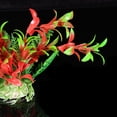 thumbnail image 3 of LOLIPPYY Water Grass 1Pcs Red Plastic for Aquarium and Home, 3 of 7