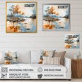 thumbnail image 4 of Designart "Charming Summer Days By The Lake" Lakes Lakehouse Floater Framed Canvas Wall Art, 4 of 5