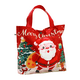 thumbnail image 2 of Christmas Gift BagPresent SackCanvas Tote Christmas Eve Handheld Bag For Candy And Apples Carry Packaging Pouch, 2 of 5
