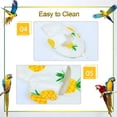 thumbnail image 4 of Bird Diaper Cockatiel Clothes Flight Suite, Reusable Parrot Nappy with Waterproof Inner Layer, Cute Pigeon Pants Urine Wet Suit Costume for Conure Macaw African Budgies Sun Parakeet, 4 of 7