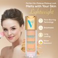 thumbnail image 4 of Veil Cosmetics Complexion Fix Liquid Foundation &acirc; Buildable Coverage &acirc; Water-Resistant, Hypoallergenic, Oil-Free, Cruelty-Free &, 4 of 7