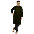 thumbnail image 1 of Atasi Ensemble Kurta-Pyjama Indien Uni pour Hommes Col Mandarin Kurta Décontracté Longue Tenue, 1 of 7