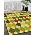 thumbnail image 2 of Ahgly Company Indoor Rectangle Patterned Dark Bisque Brown Area Rugs, 7' x 9', 2 of 6