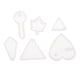 thumbnail image 2 of colgante de resina de silicona de 6 formas artesanal para herramienta de de fabricación de joyas de bricolaje, 2 of 9