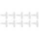 thumbnail image 4 of Manguera de unión de plástico de 3 vías, 10 piezas, conexión de púas para manguera de plástico de 3 vías, conexión de púas, rendimiento confiable, 4 of 9
