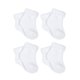 thumbnail image 5 of Calcetines antideslizantes de felpa blanca de género neutro Gerber, paquete de 12, tallas de recién nacido a 6 meses, 5 of 8
