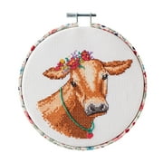 The Pioneer Woman Cow Cross Stitch Kit