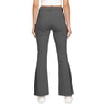 thumbnail image 6 of OOOUM Girls Flare Jeans Bell Bottom Denim Pants Side Stripe Button Fly Casual Trousers Elastic Waist Stretch Bottoms , 7-8 Years, 6 of 6