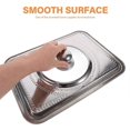 thumbnail image 2 of Visible Fish Grilling Plate Cover Rectangle Food Tray Lid for Home Restaurant, 2 of 4