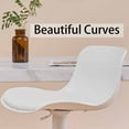 thumbnail image 6 of YOUNIKE Bar Stools Set of 2, PU Leather Bar Chairs, Swivel Sturdy Metal Base, Height Adjustable Counter Stools, White, 6 of 6