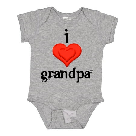 

Inktastic I Love Grandpa Gift Baby Boy or Baby Girl Bodysuit