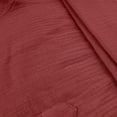 thumbnail image 5 of Dagugfen Tops for Men Plus Size Button Lapel V Neck Loose Solid Color Casual Work Short Sleeve Tee Shirts, 5 of 5