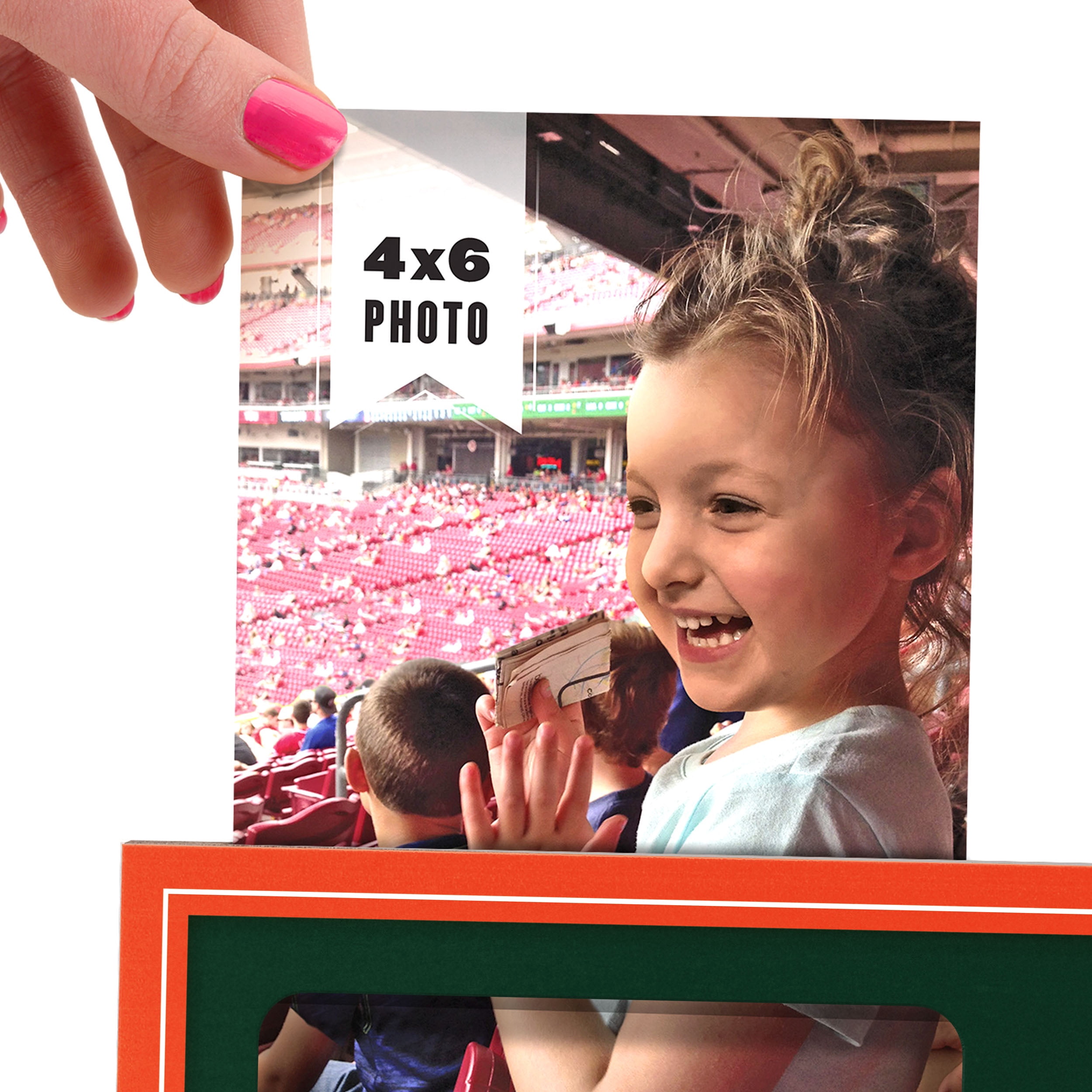 Miami Hurricanes 3D Logo Picture Frame